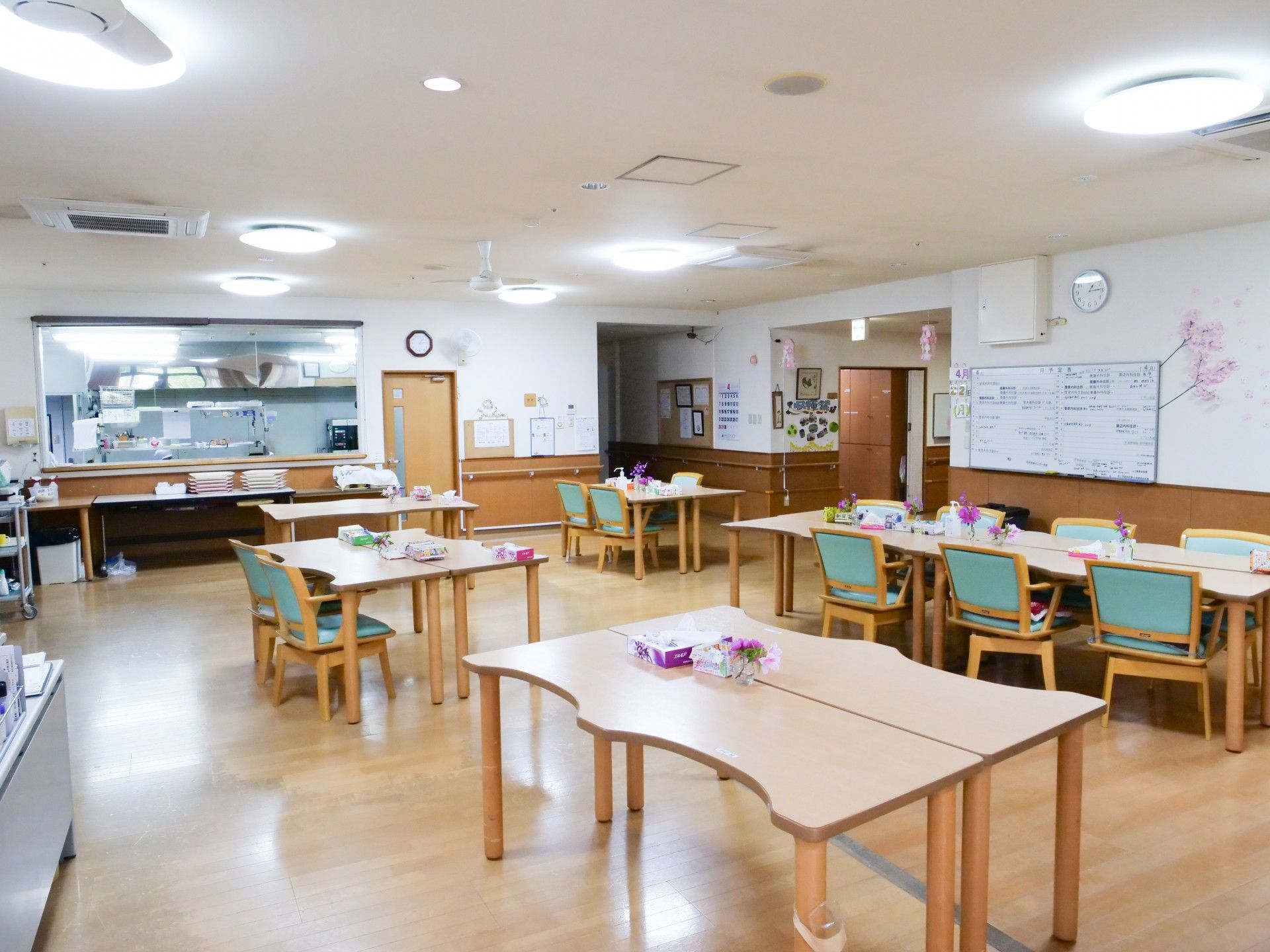 昼夜問わずスタッフが常駐する施設