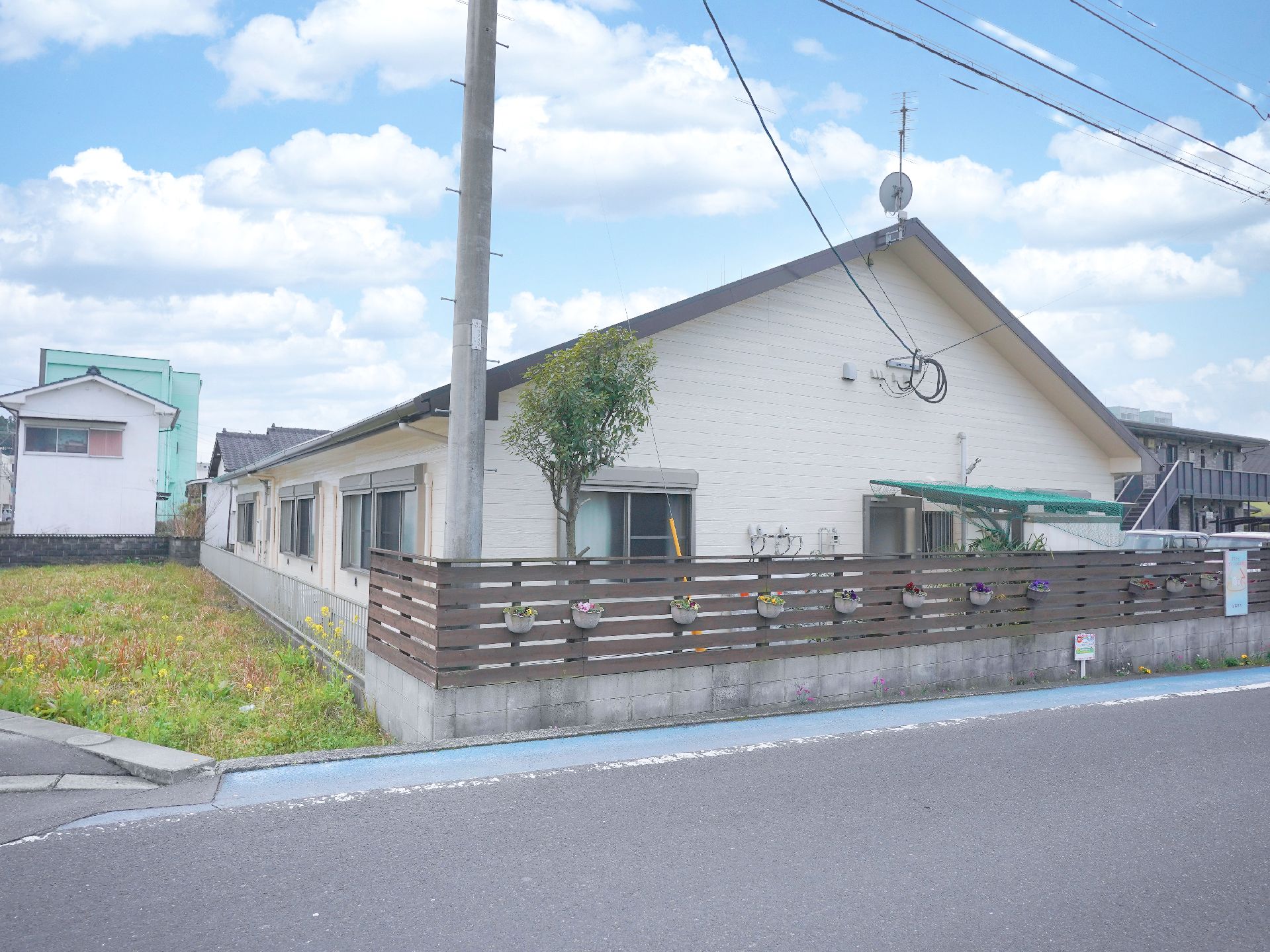 敷地の広い介護施設
