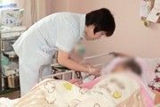 優しい看護の場面