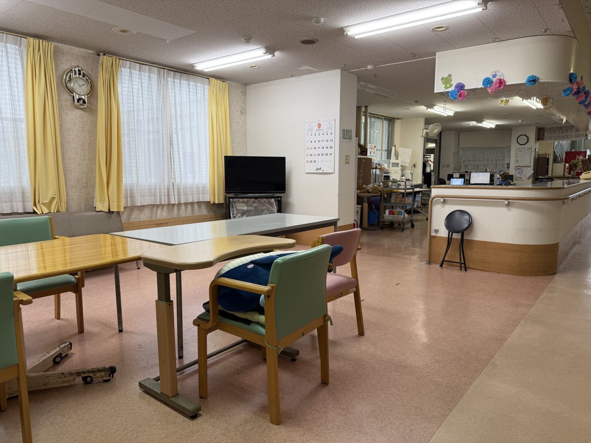 くつろぎのスペース