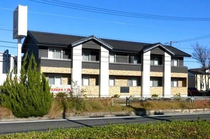 静かな環境の居室外観