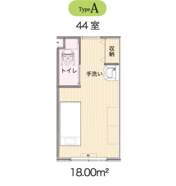 ブリエライフ狭山のTypeＡの間取り図