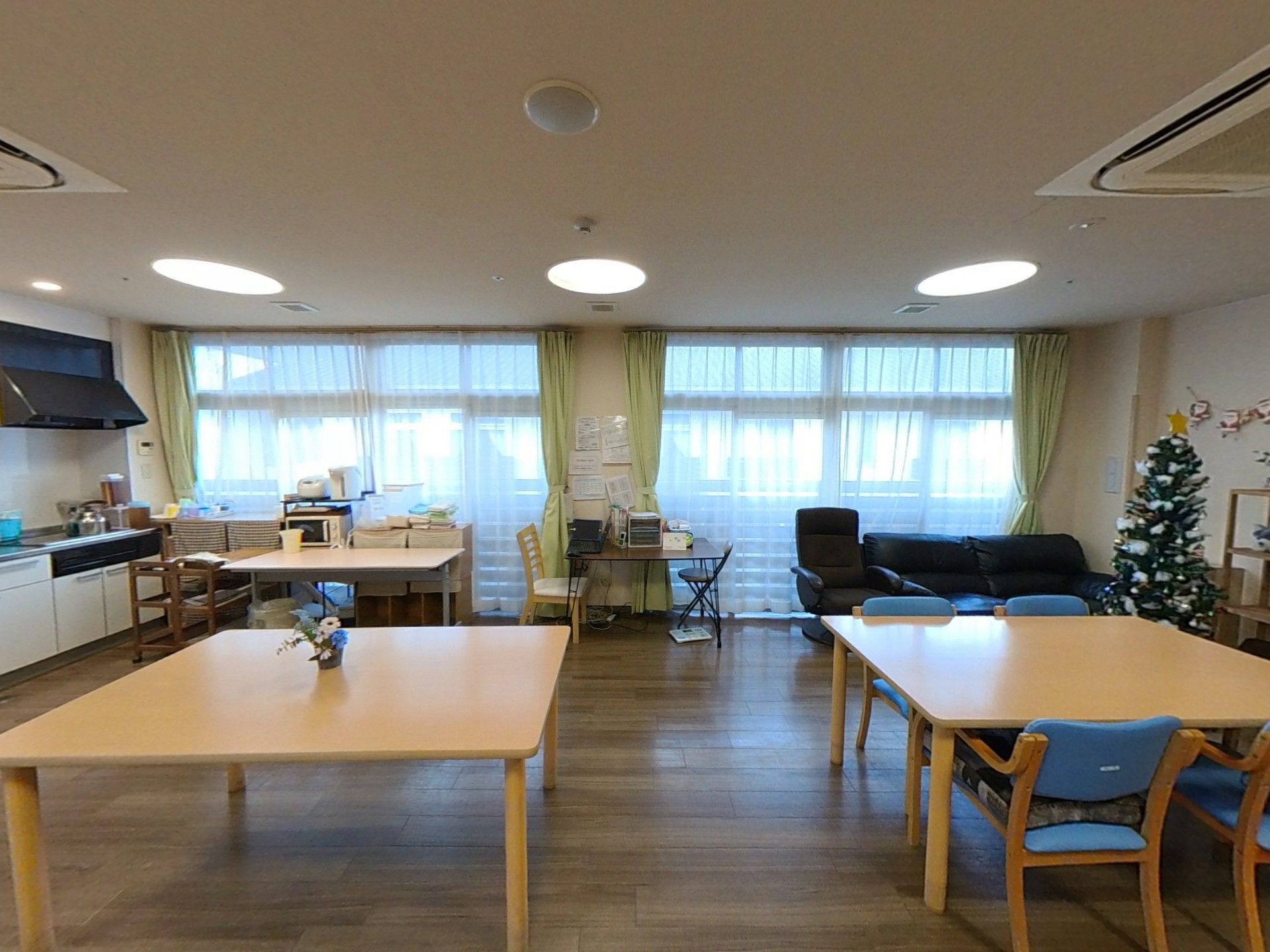 くつろぎの共有スペース