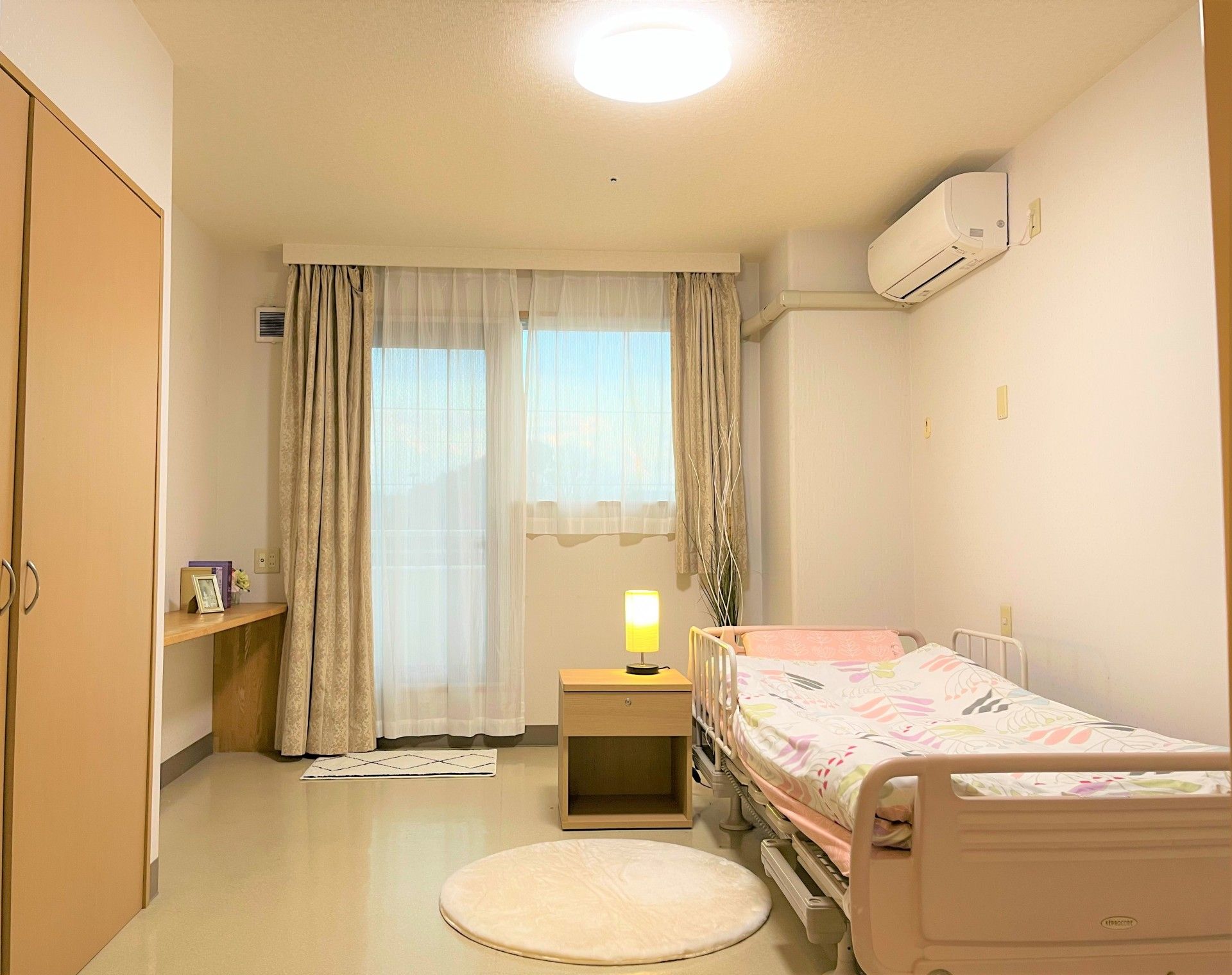 落ち着いた雰囲気の個室