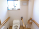 バリアフリーのトイレ設備のある部屋