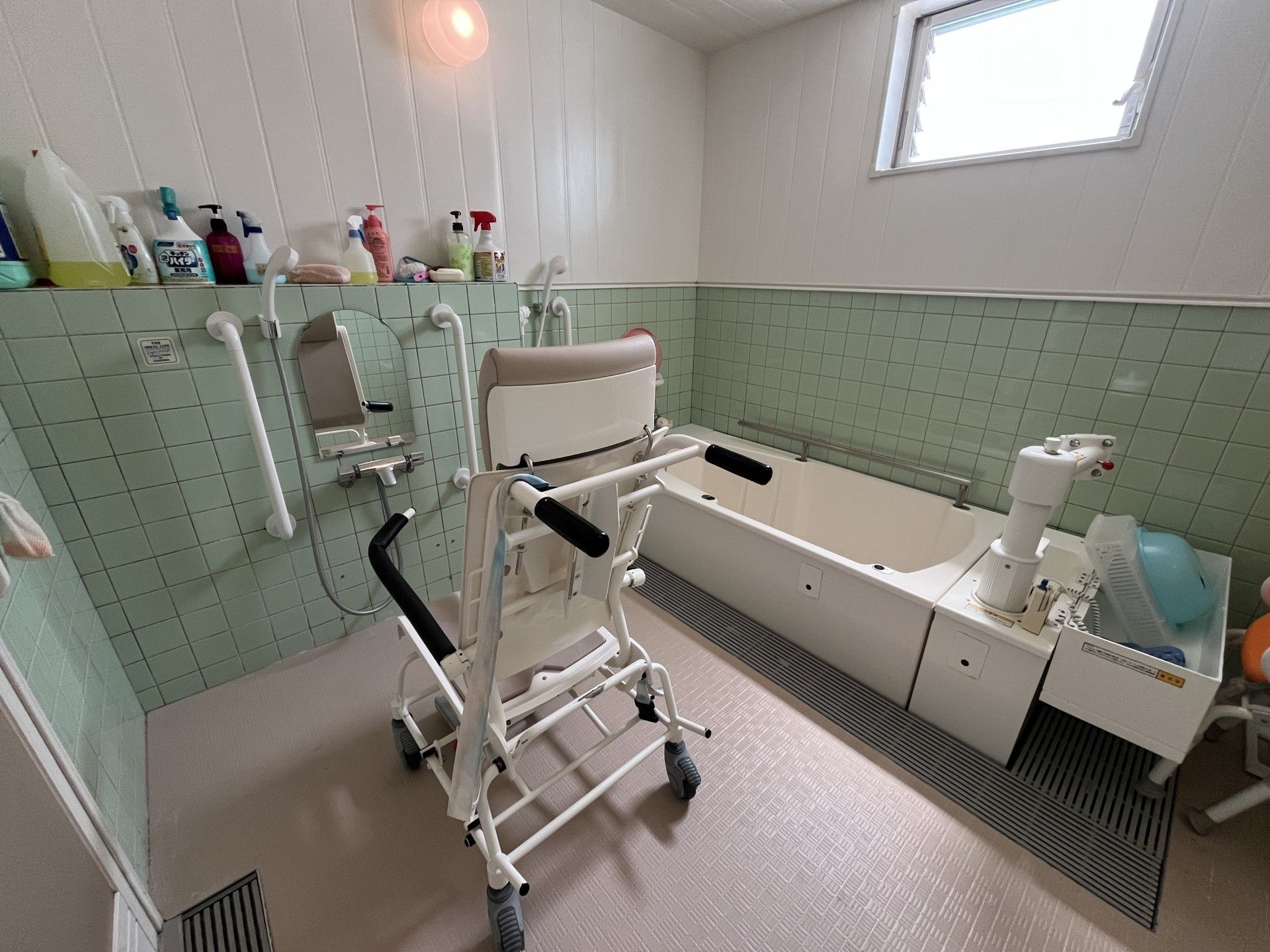 安全な入浴設備