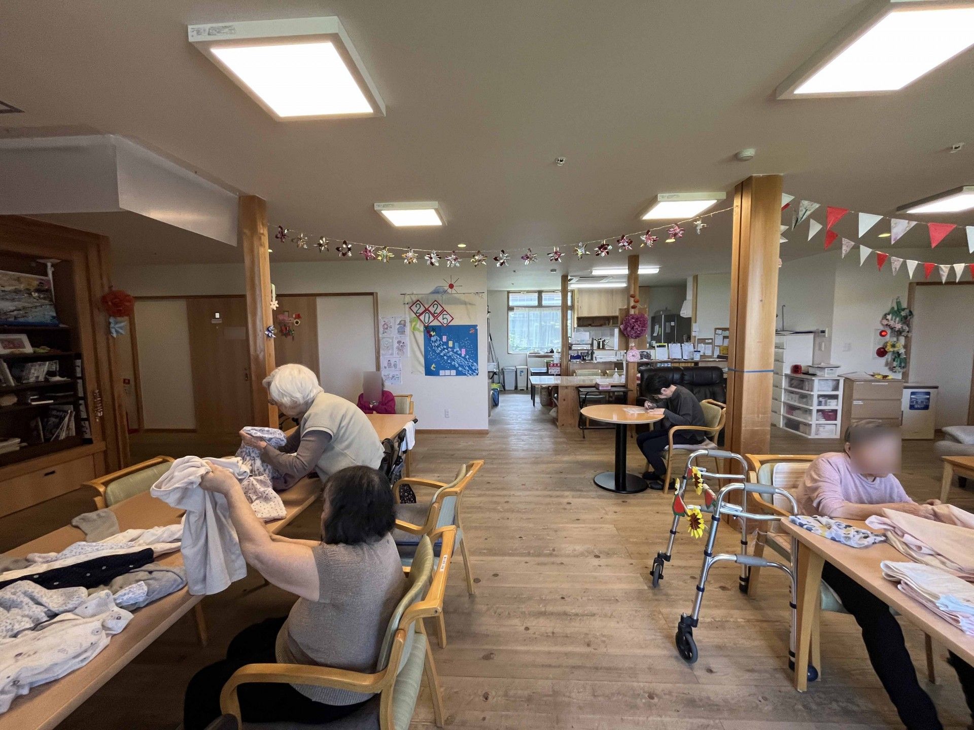 和やかな交流の場