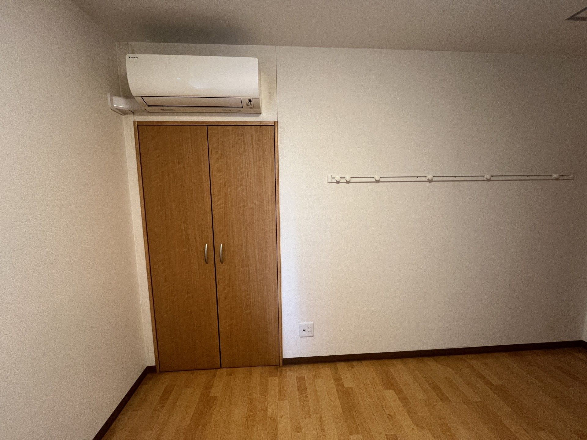 エアコン付きの部屋