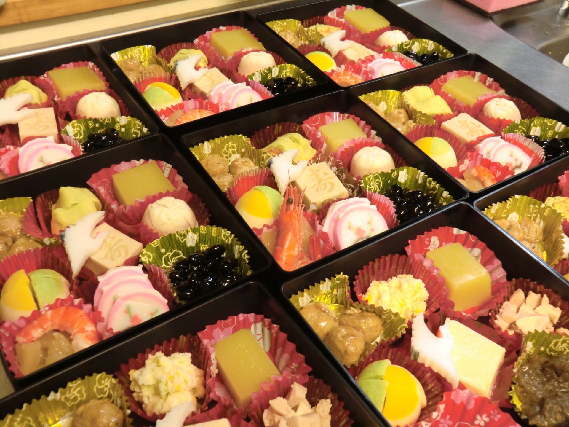 彩り豊かなおせち料理