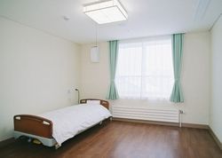 清潔な個室の一角
