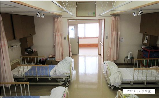 明るい多床室