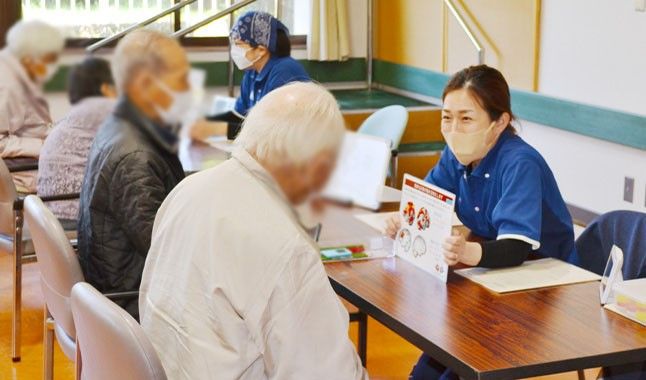 相談中の様子