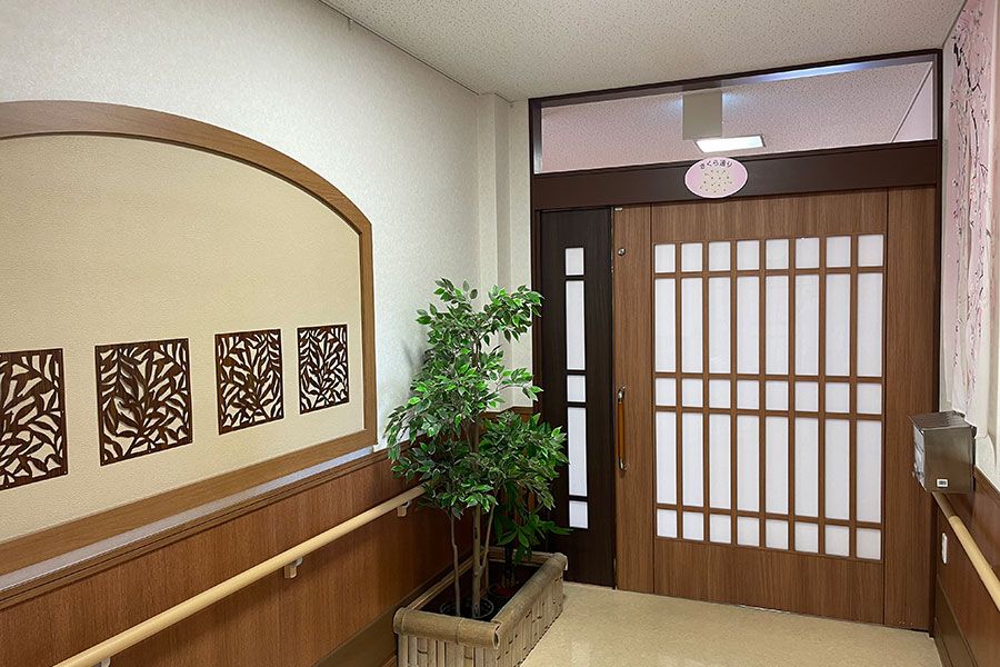 和風の落ち着いた玄関