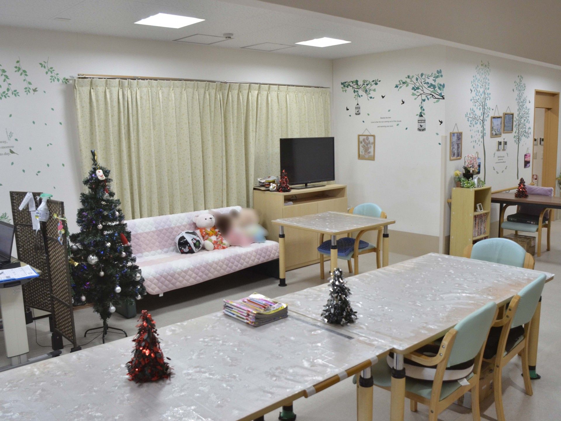 くつろぎのリビングスペース