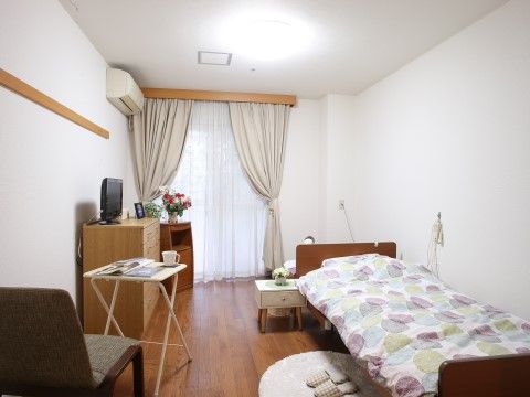 「応援家族 足立」の居室。ご自宅のようにくつろげる。