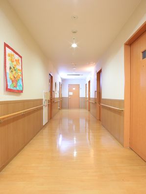 明るい廊下