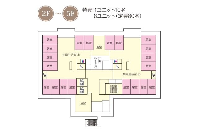 快適な居住空間の間取り図