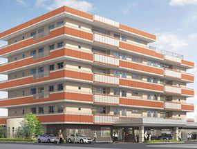 多階層の建物外観