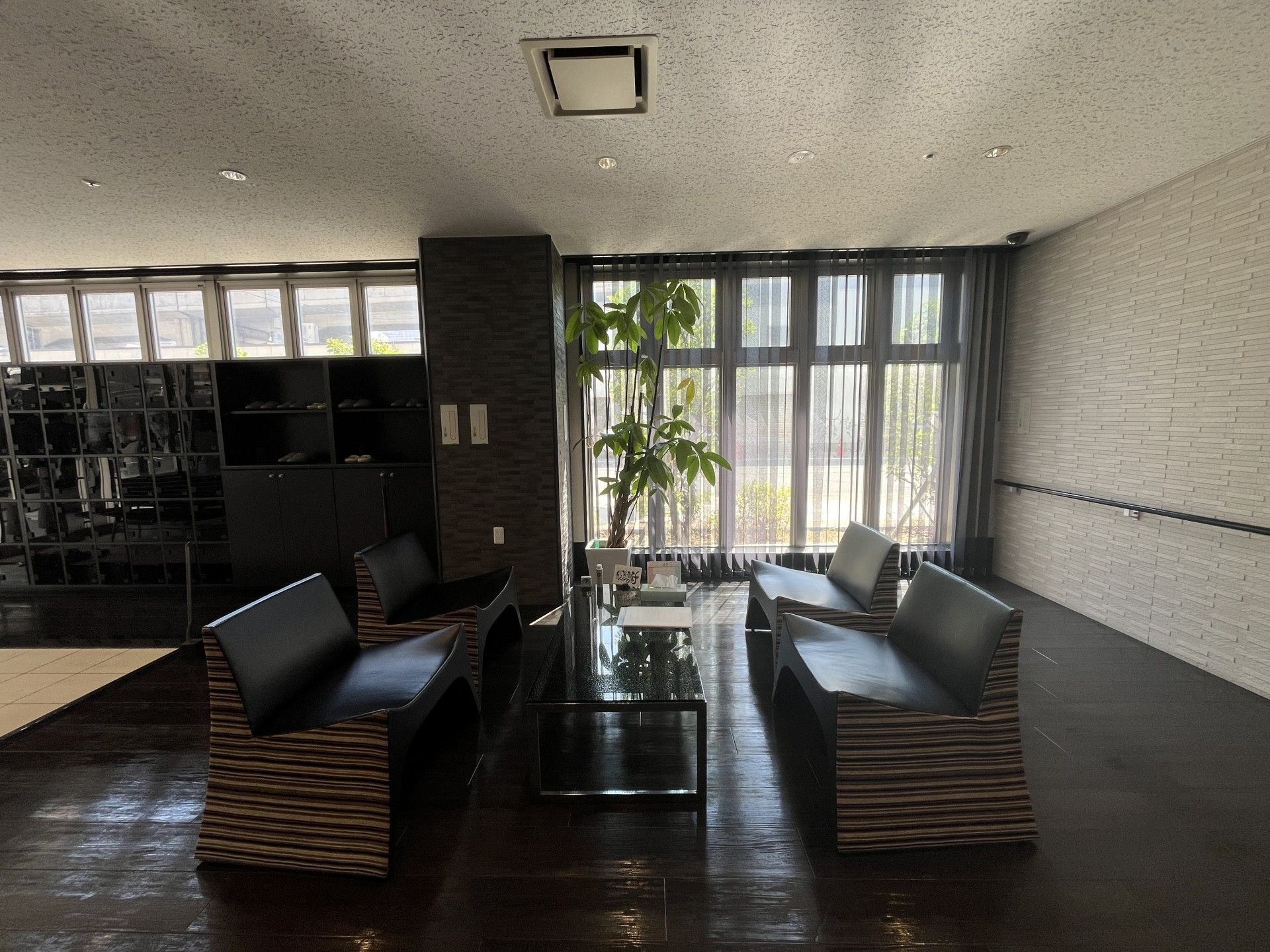 落ち着いた談話スペース