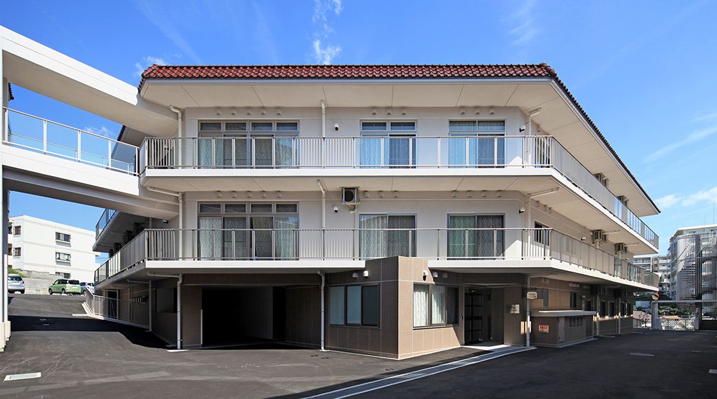 快適な施設の外観