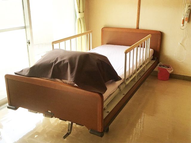 安全なベッドの個室