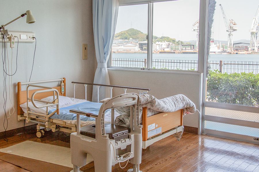 海が見える明るい部屋
