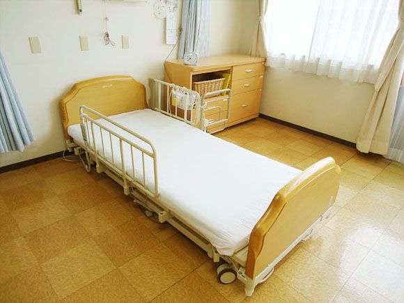 快適な個室の寝室