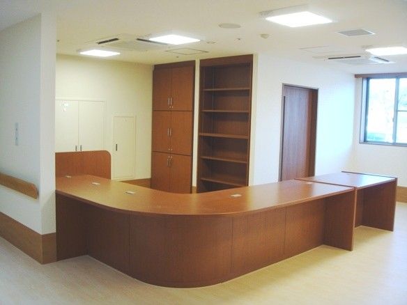 快適な受付カウンター
