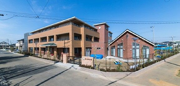 快適な施設の外観