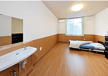 シンプルな居室