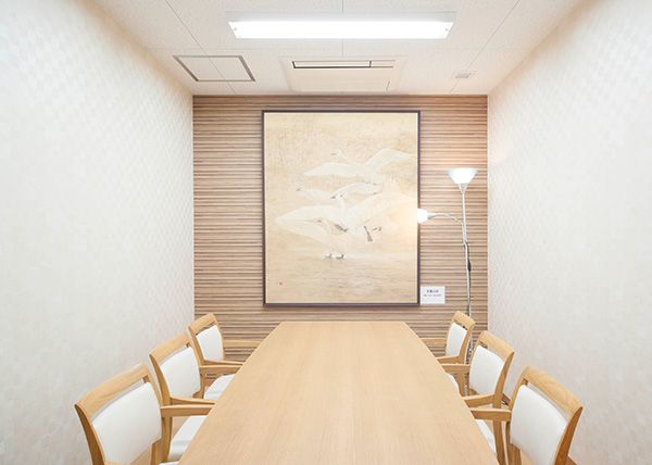 落ち着いた会議室