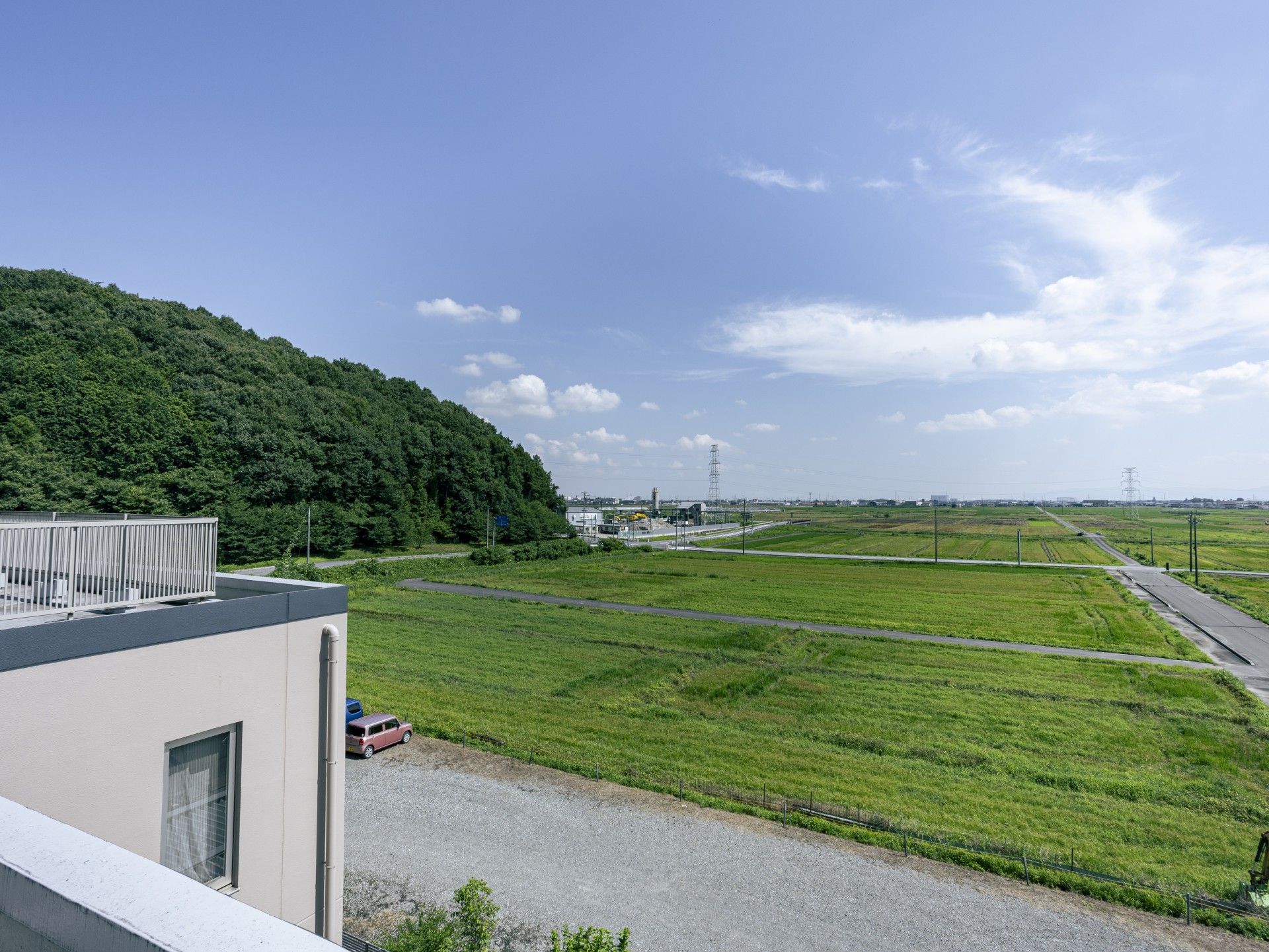 広がる緑の風景