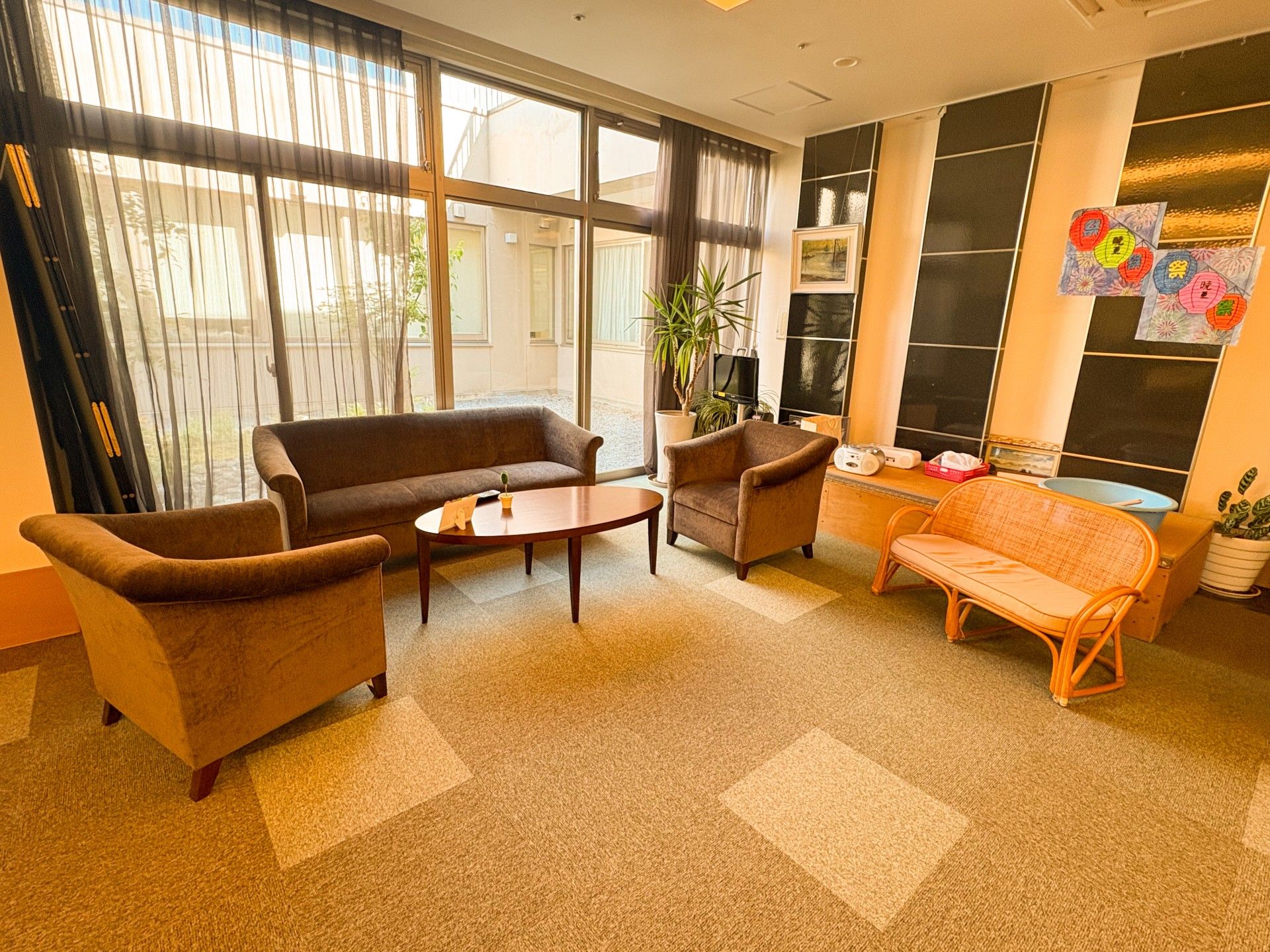 くつろぎのスペース