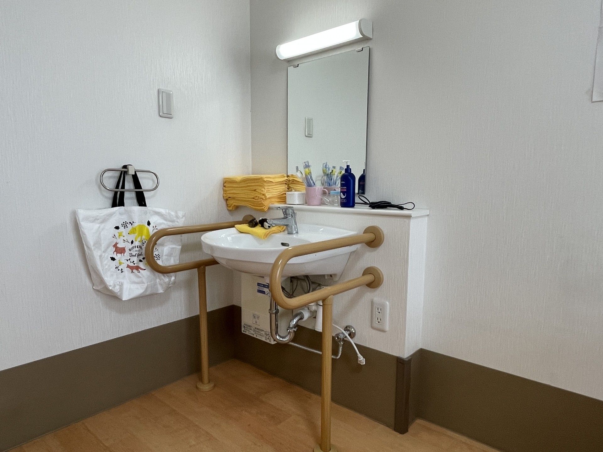 手洗い場の様子