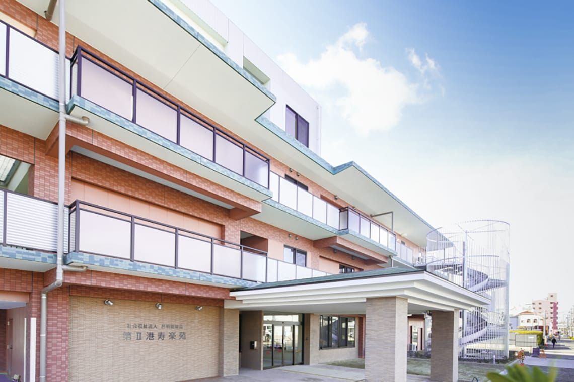快適な施設の外観