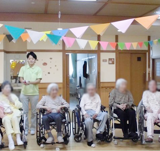カラフルな飾りのある部屋