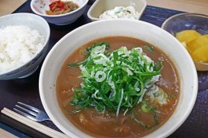 栄養満点の食事風景