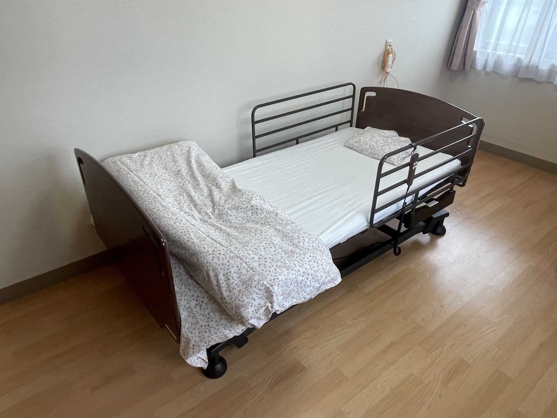 快適なベッドの部屋