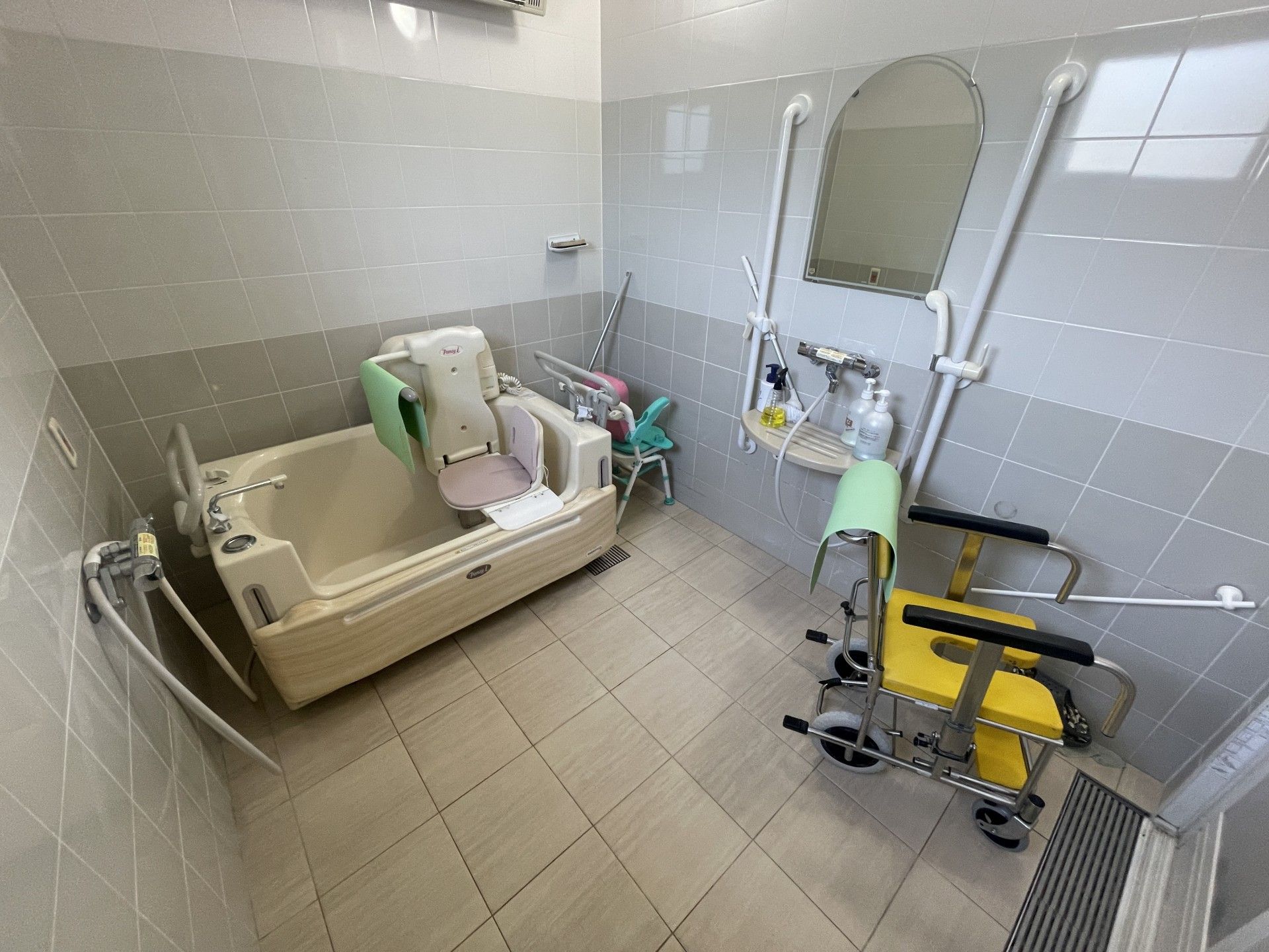 安全な入浴設備