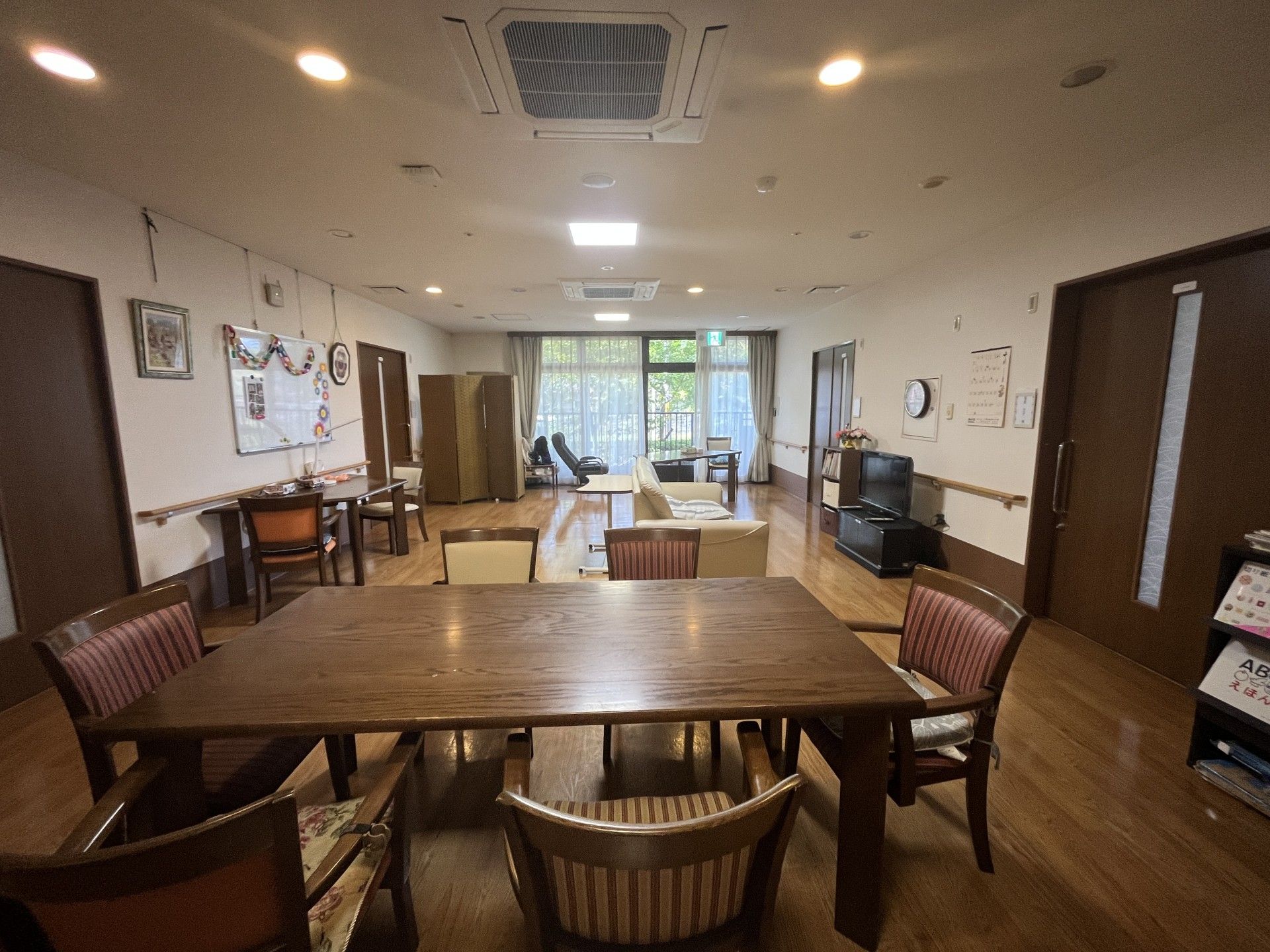 くつろぎの共有スペース