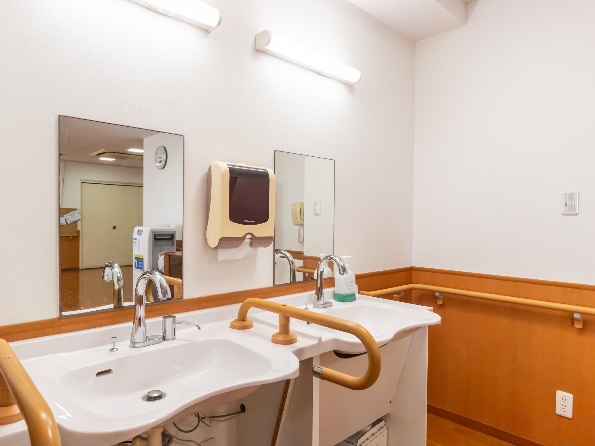 手洗い場の様子