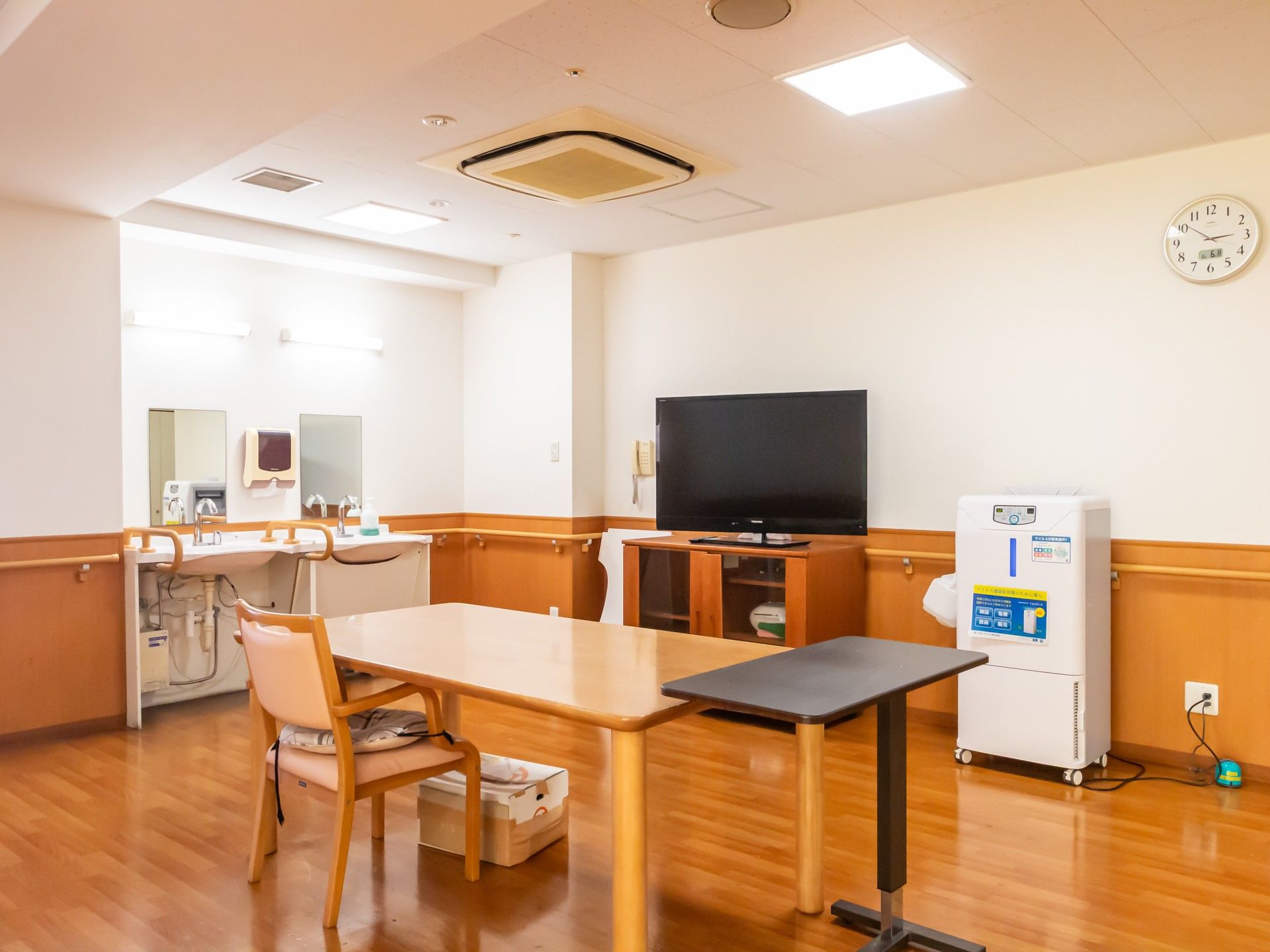 くつろぎのリビングスペース