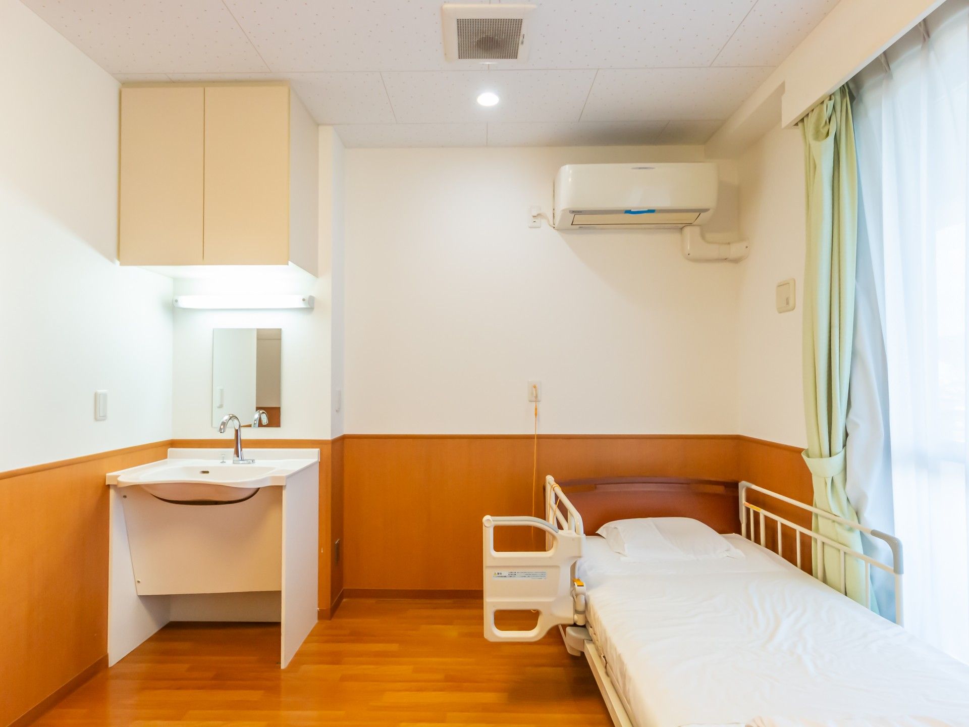 清潔感のある個室