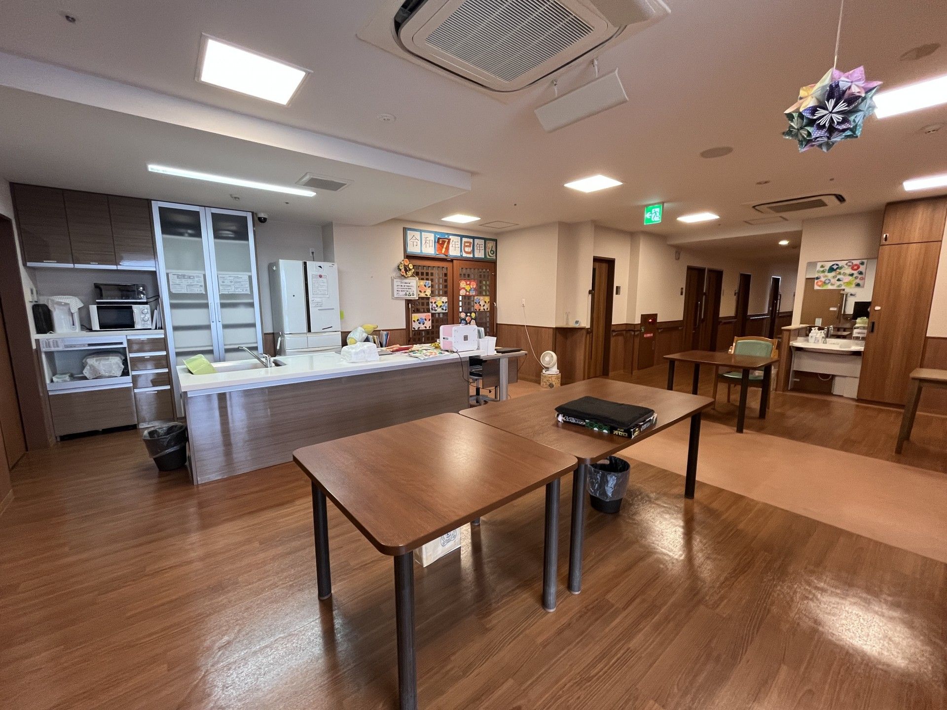 広々とした共用スペース