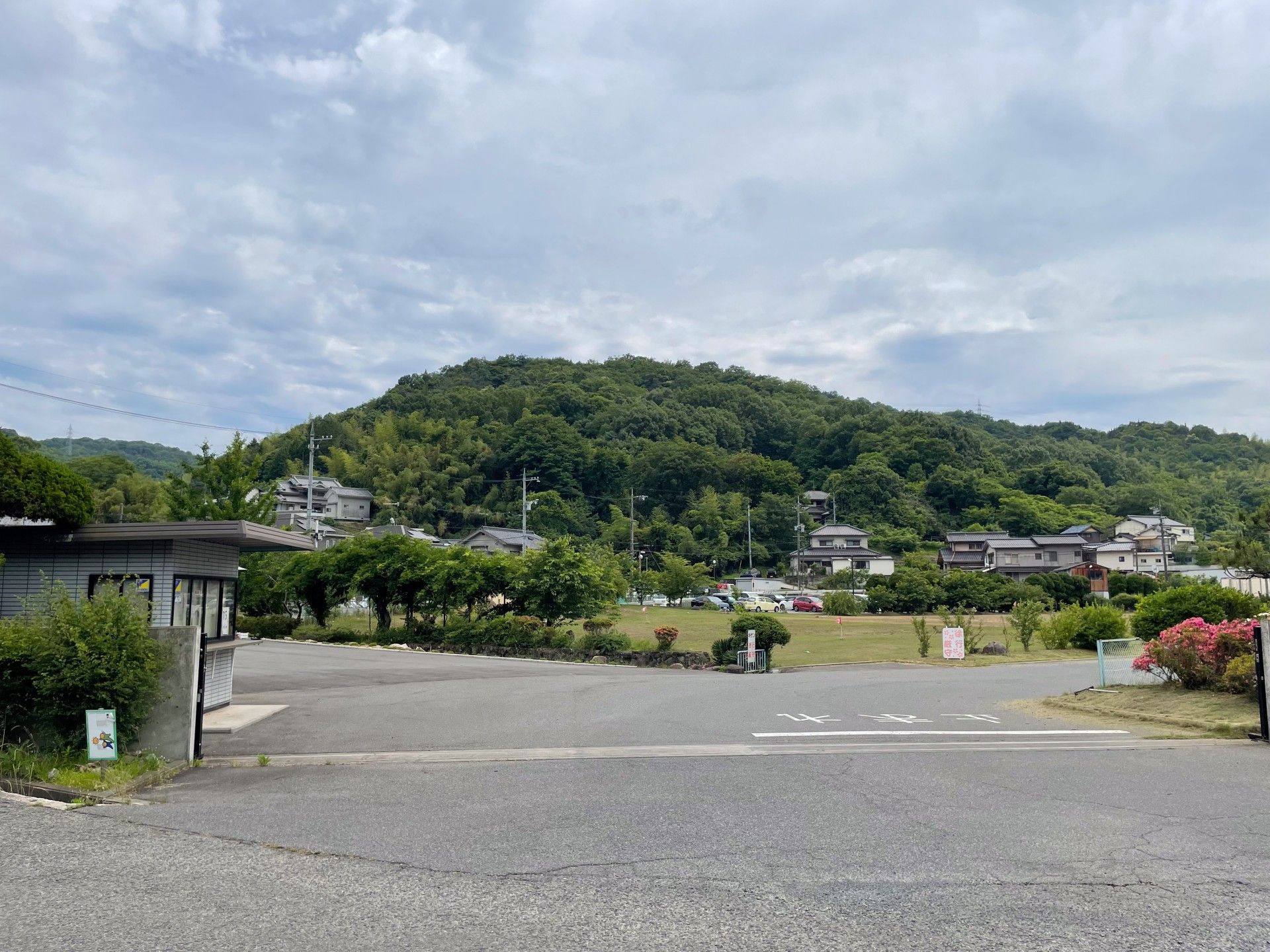 緑豊かな周辺の風景