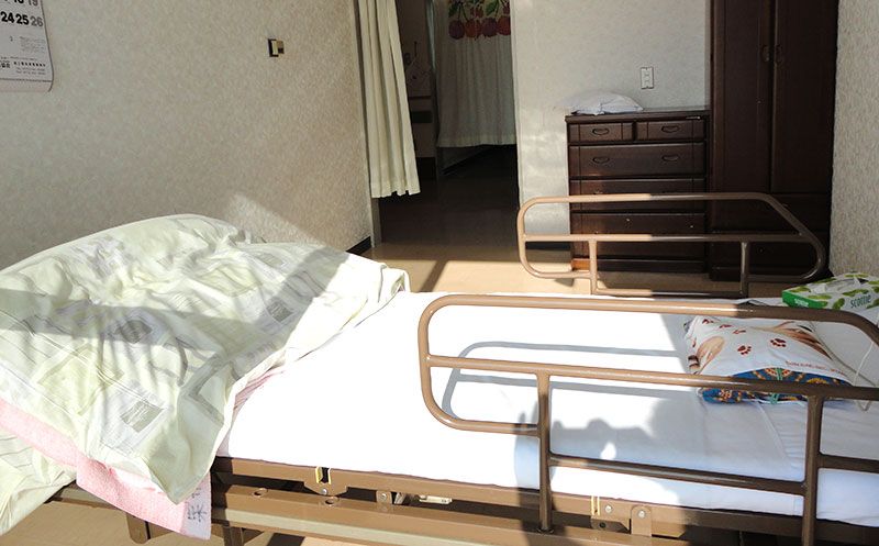 快適な個室の寝室