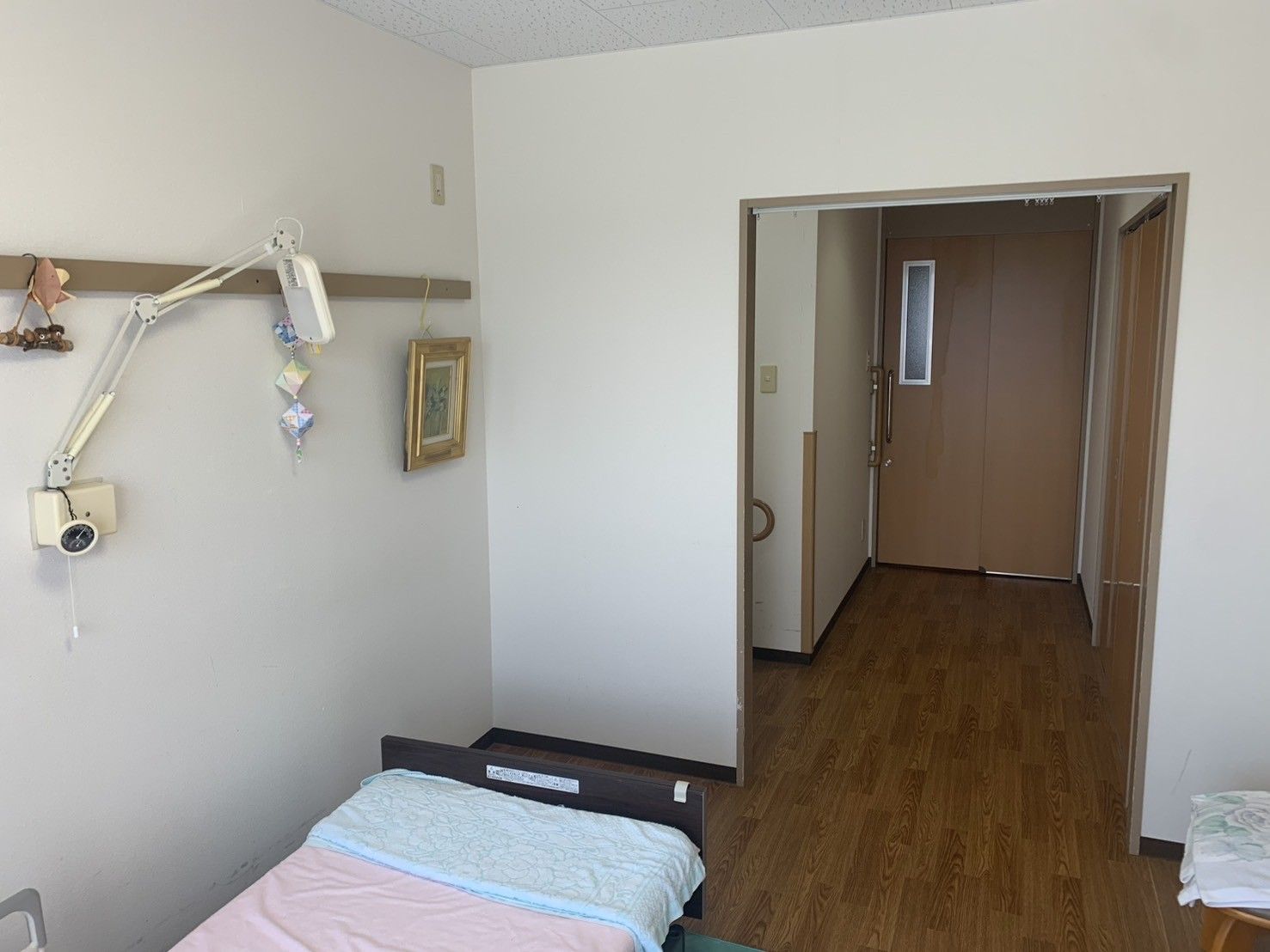 落ち着いた個室の一角