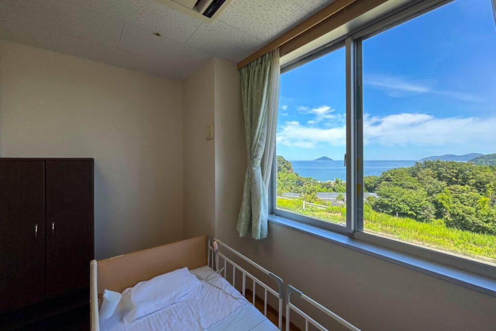 海が見える明るい部屋
