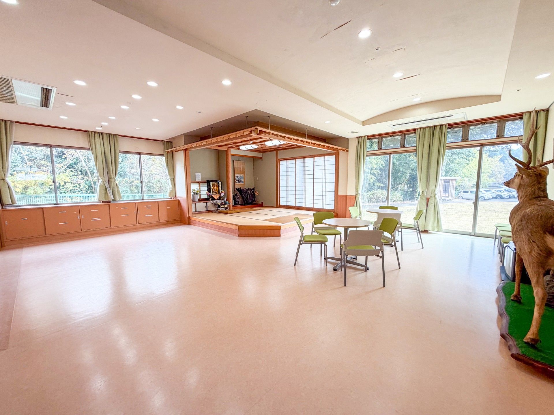 広い和室のある部屋