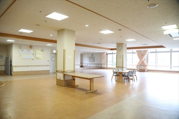 広々とした共有スペース